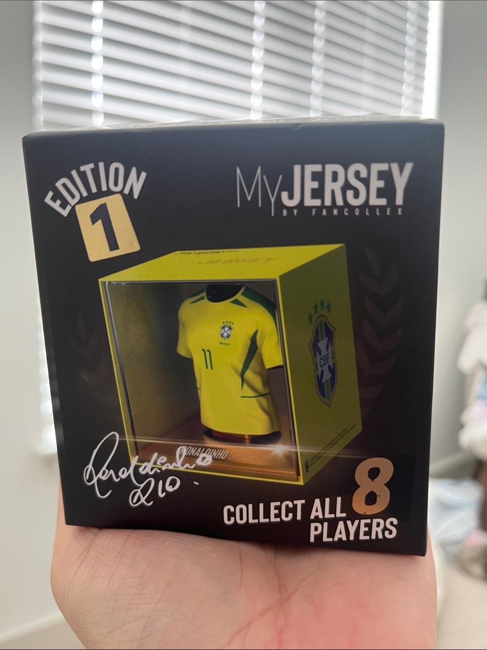 MyJersey Blind box: Brazil Yellow Soccer Jersey: Ronaldo.